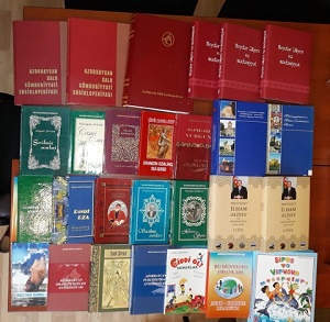 Səməd Vurğun adına Kiyev şəhər Kütləvi Kitabxanasına Bakıdan göndərilən kitabların təqdimatı keçirildi