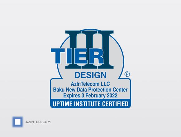 “AzInTelecom”un üçüncü Data Mərkəzi “TIER III” sertifikatına layiq görüldü