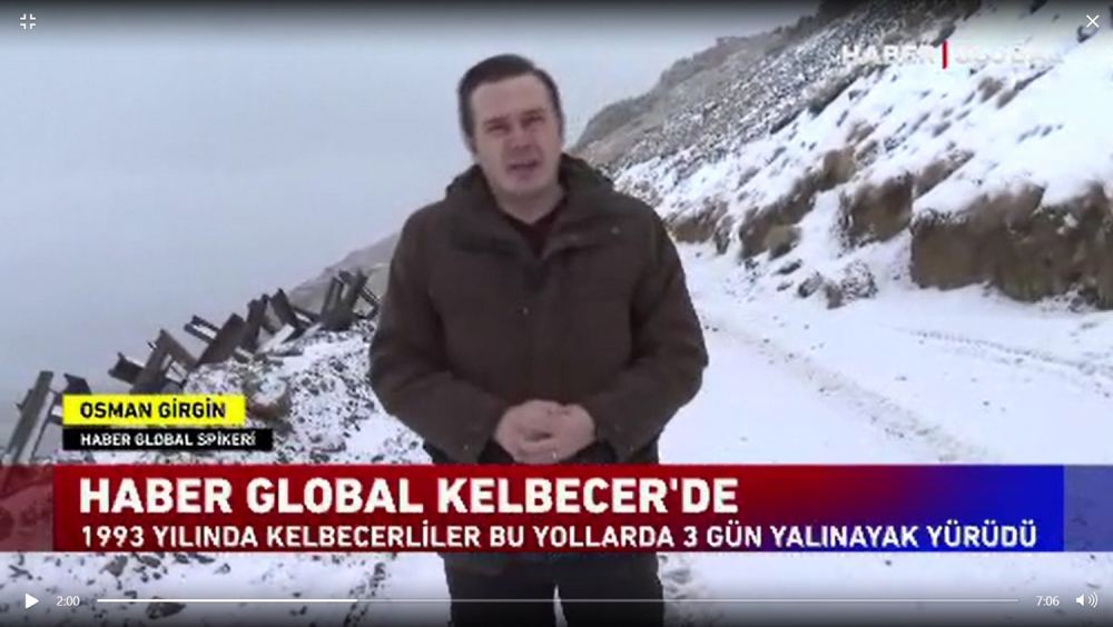 “Haber Global” telekanalı Kəlbəcərdən xüsusi reportaj yayımlayıb (FOTO/VİDEO)