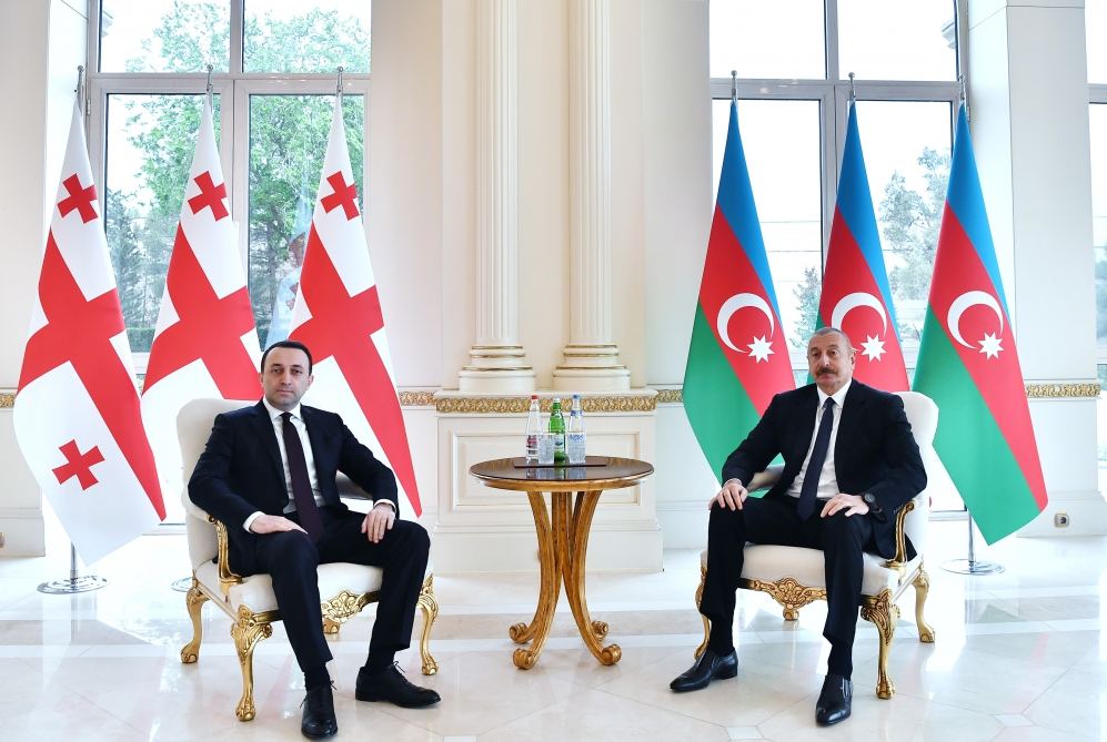 Prezident İlham Əliyev Gürcüstanın Baş nazirini qəbul edib