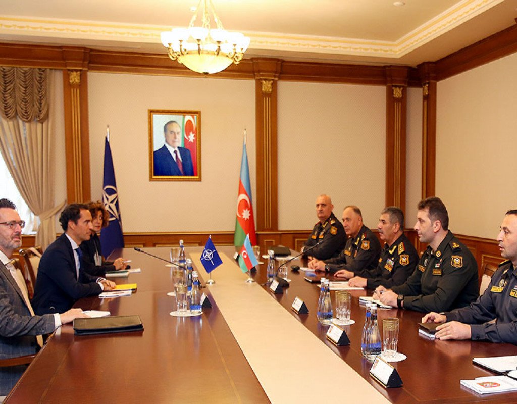 Zakir Həsənov NATO-nun Qafqaz və Mərkəzi Asiya üzrə xüsusi nümayəndəsi ilə görüşüb