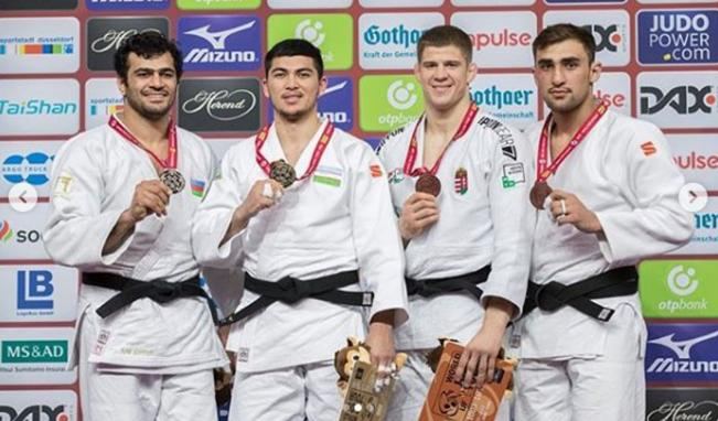Azərbaycan cüdoçuları Almaniyada 4 medal qazanıb