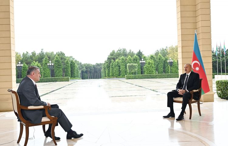 Prezident İlham Əliyev Türkiyənin “TRT Haber” televiziya kanalına müsahibə verib