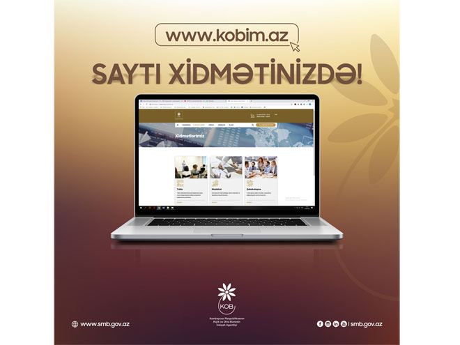 KOB inkişaf mərkəzlərinin vahid portalı - www.kobim.az sahibkarların istifadəsinə verildi