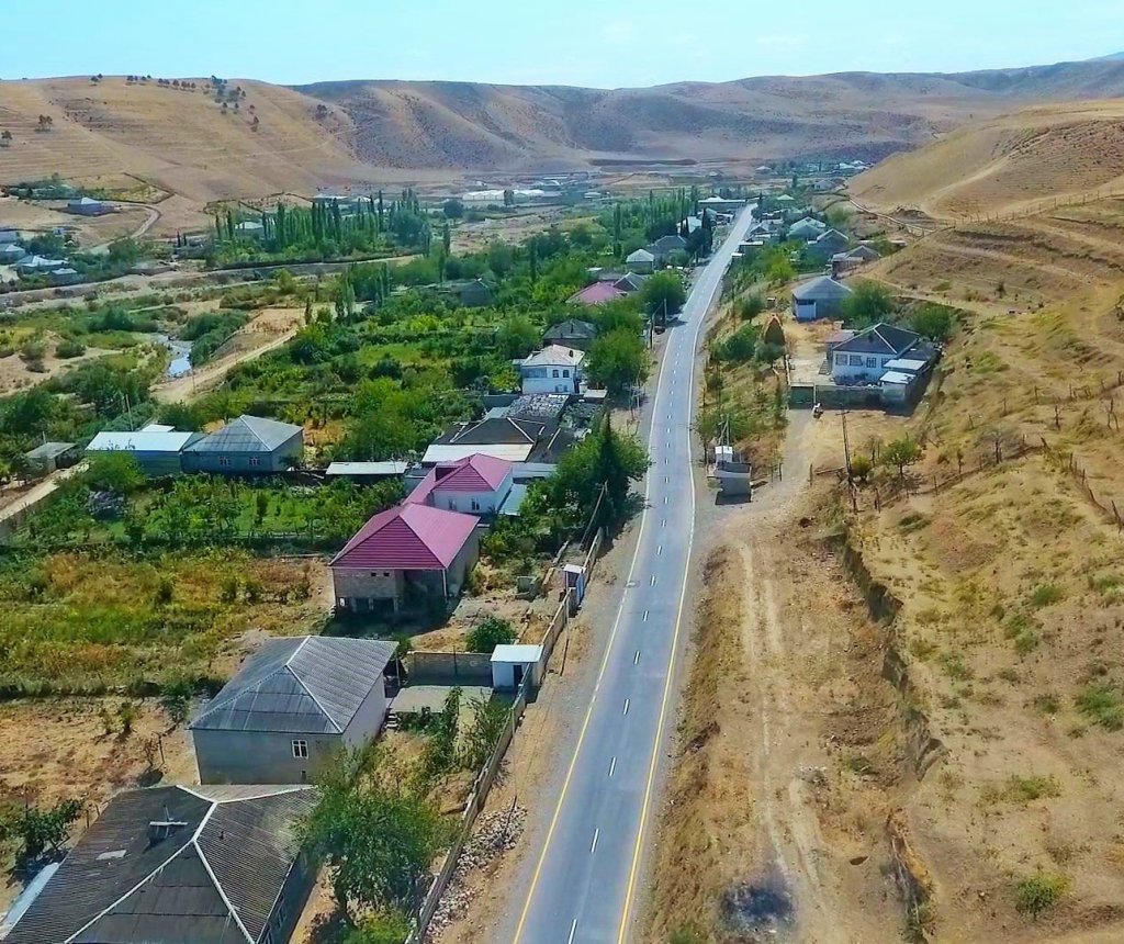 Şabran-Əmirxanlı-Qazbabalı avtomobil yolu yenidən qurulub