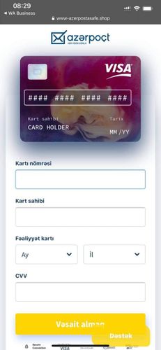 Dələduzlar yerli mobil nömrələr vasitəsilə bank kartlarından oğurluq edirlər - FOTO