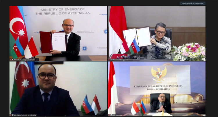 Azərbaycan və İndoneziya enerji əməkdaşlığına dair memorandum imzalayıblar