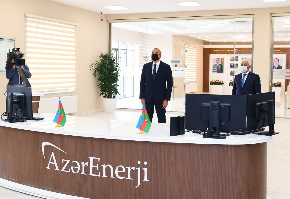 Prezident İlham Əliyev “Abşeron” yarımstansiyasının açılışında iştirak edib