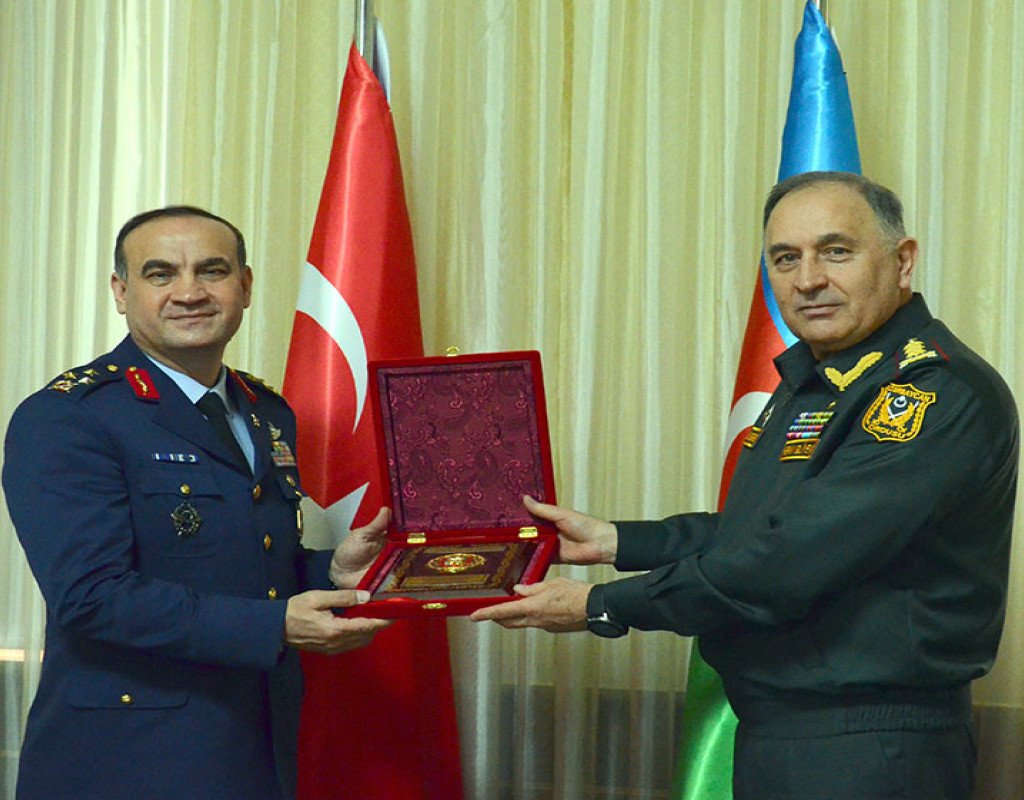 Azərbaycan və Türkiyə generalları GÖRÜŞDÜ