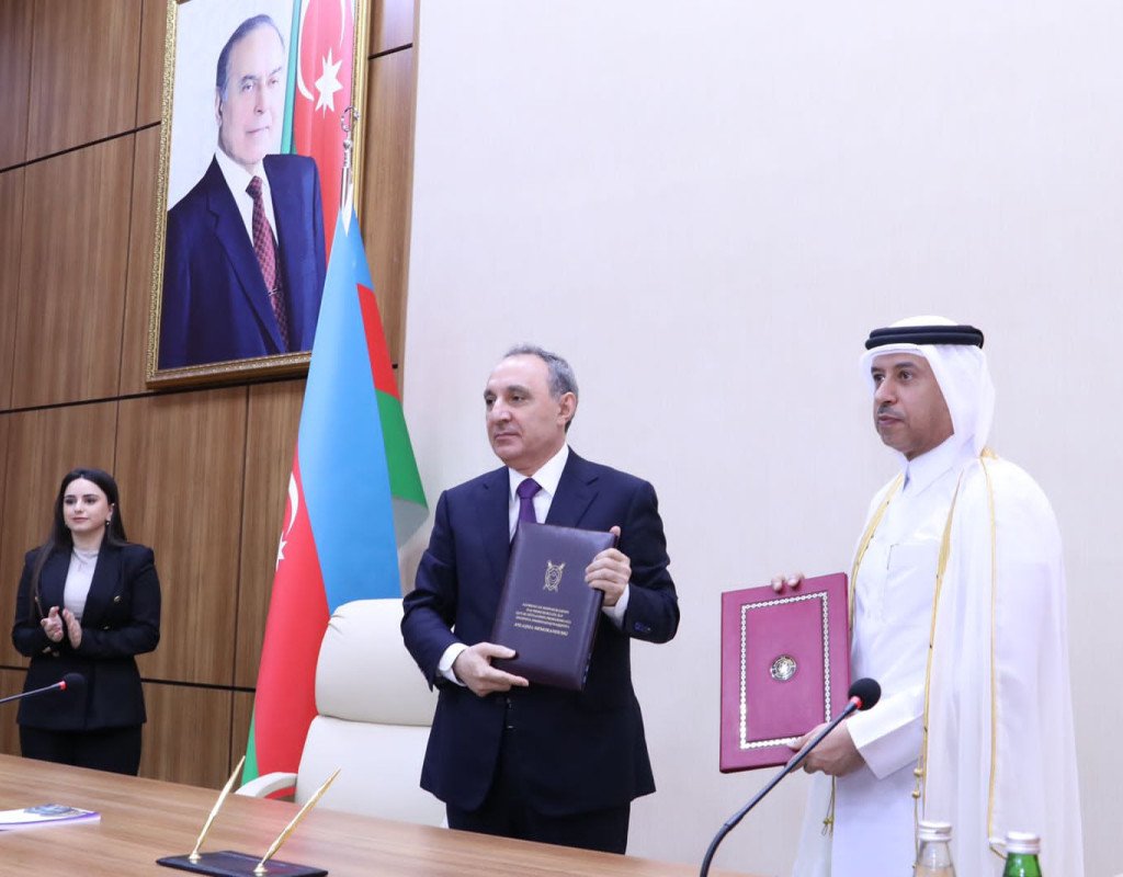 Azərbaycan və Qətər prokurorluqları arasında memorandum imzalanıb