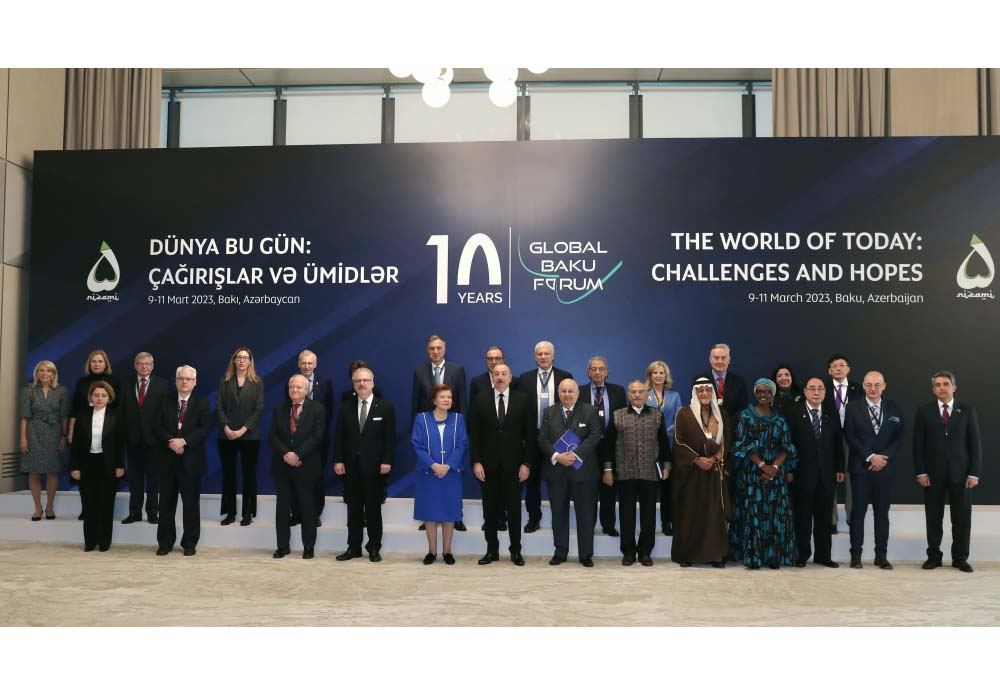 Prezident İlham Əliyev X Qlobal Bakı Forumunda iştirak edir  - VİDEO