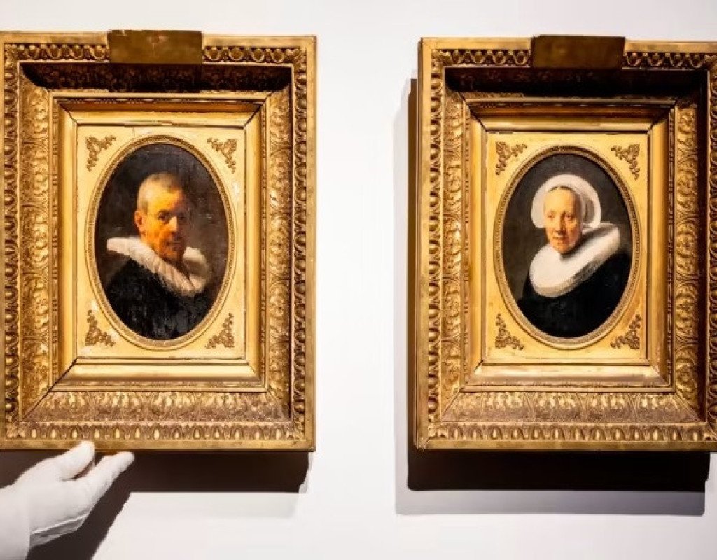 200 ildən sonra Rembrandtın iki naməlum tablosu tapılıb