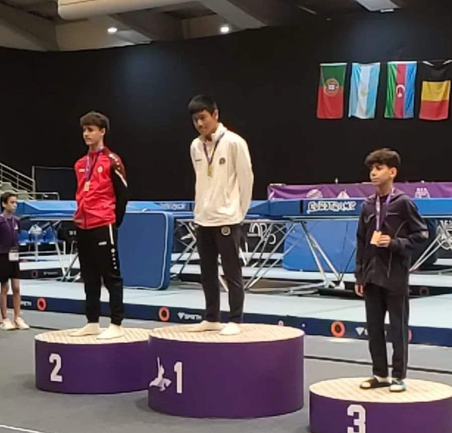 Gimnastlarımız Portuqaliyadan gümüş və bürünc medallarla qayıdıb