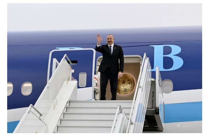 Prezident İlham Əliyevin Qazaxıstana səfəri başa çatıb