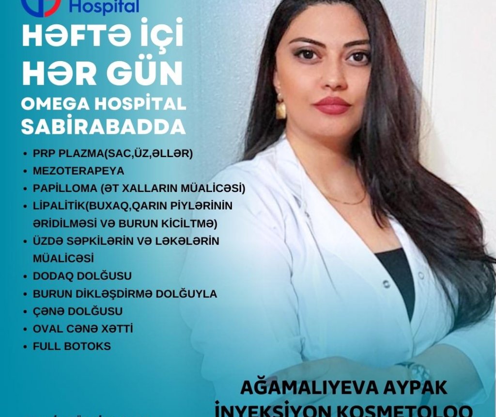Kosmetoloq Aypak Ağamalıyeva: 