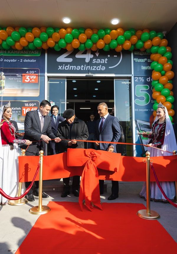 Veysəloğlu Şirkətlər Qrupu Naxçıvanda silsilə market açılışlarını davam etdirir - Fotolar