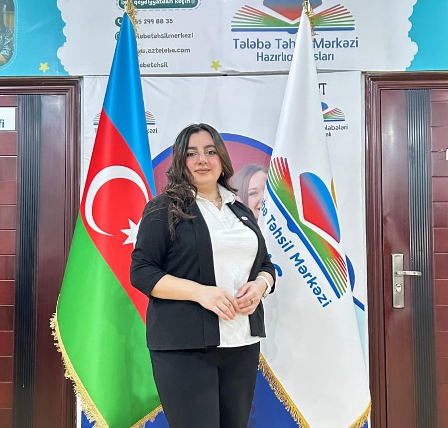 Azərbaycan Respublikası Ali Təhsil Pilləsinin fəxri məzunu, Coğrafiya müəllimi Elza Əliyeva: "Abituriyentlərimin ağlında dərin izlər buraxacağım ağlıma gəlməzdi"