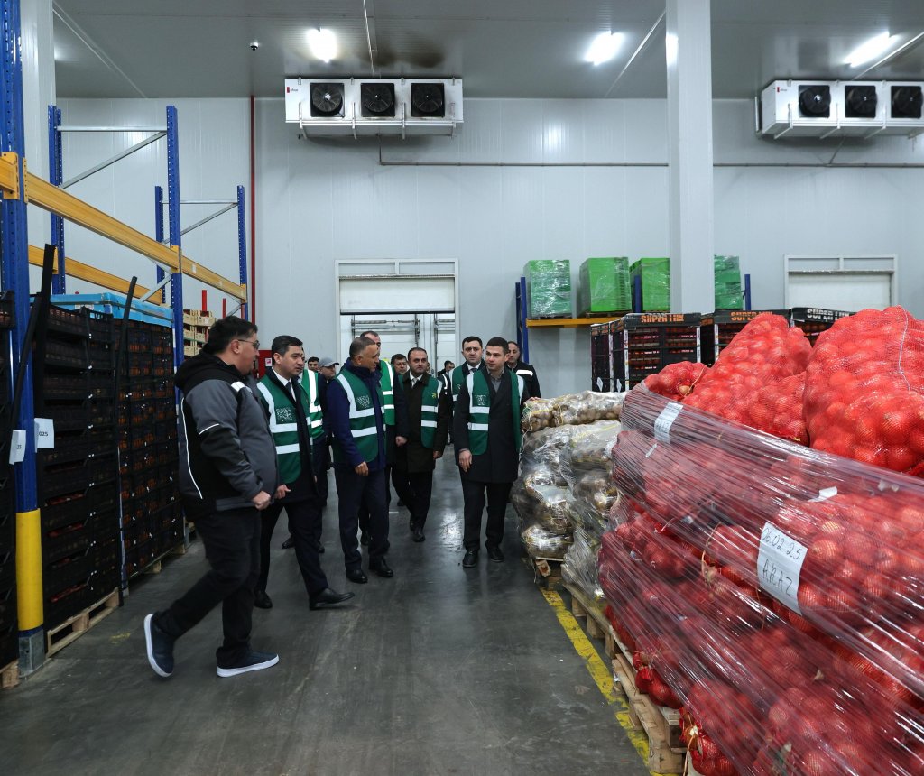 KOBİA nümayəndə heyəti “Veysəloğlu”na məxsus Məhəmmədi Logistika Mərkəzini ziyarət edib-FOTO