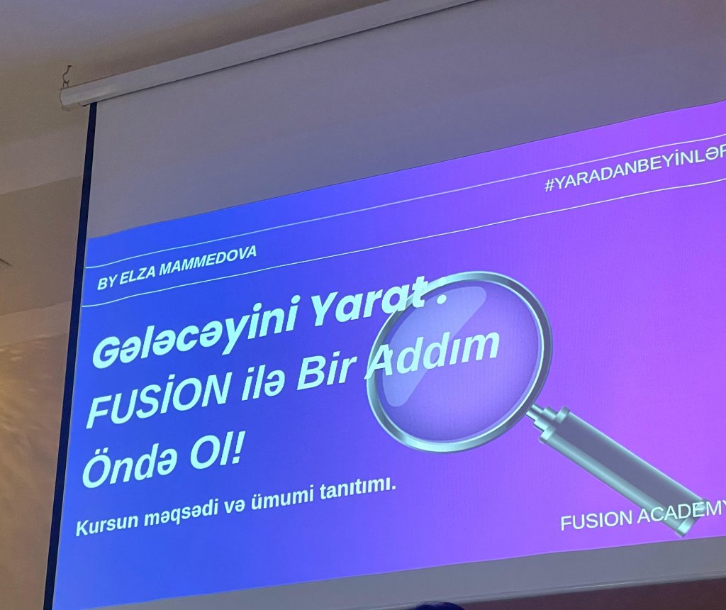 “Gələcəyin Mühasibi Sənsən!” – Fusion Academy MMC-dən gənclərə ilhamverici seminar