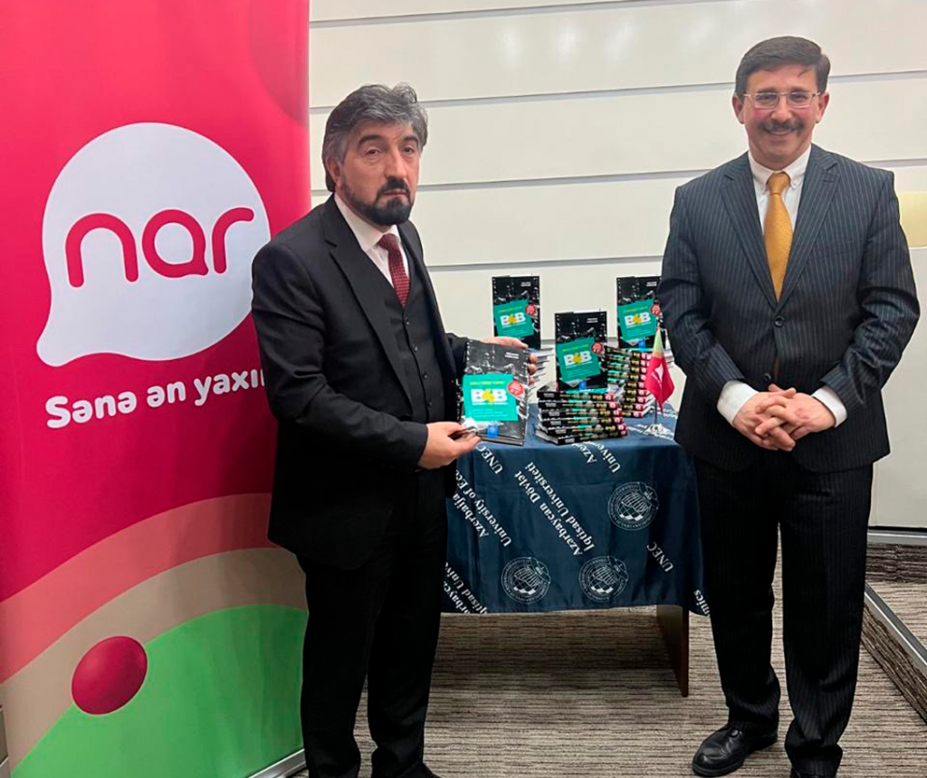 “Nar”ın dəstəyi ilə Azərbaycanda biznesə dair ilk “B4B” kitabı təqdim olundu