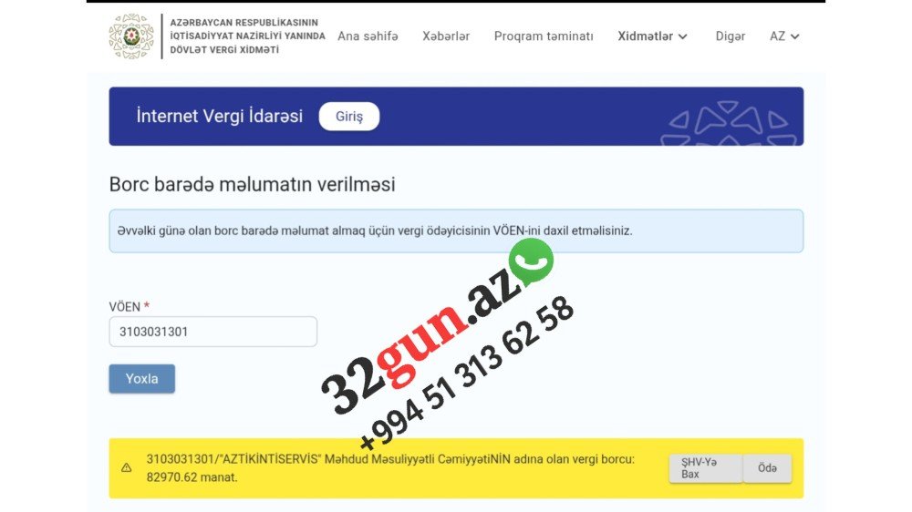 Külli miqdarda vergi borcu olan şirkət Zakir Quliyevin rəis olduğu qurumdan iki tender uddu
