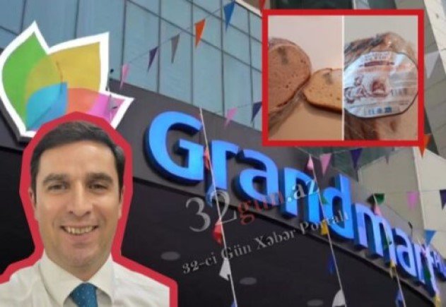"Grandmart"da İYRƏNCLİK: Satılan çörək görün nə vəziyyətədir/ VİDEO