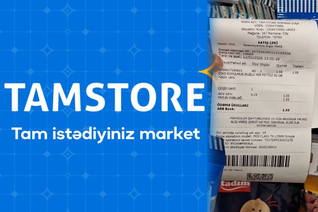 “Tamstore”da qiymət uyğunsuzluğu- vitrində bir, kassada başqa məbləğ