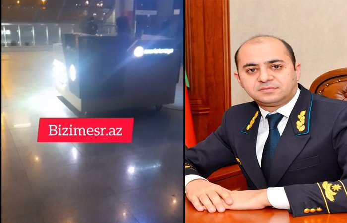 Vüsal Aslanov Koroğlu metrosunda özünə biznes qurub - Metronun enerjisindən istifadə - VİDEO